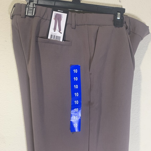 Dkny Pants - NEW DKNY Women's High Rise Wide Leg Dress Style Career Pants Size 10 Brown
